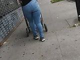 Booty Butt Walking 5 (creep shot)
