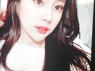 Izone Kang Hyewon cumtribute